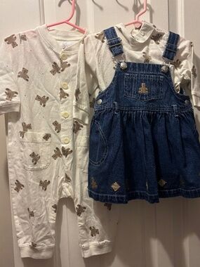 Baby Gap Teddy 3-Piece Set 6-12 Months
